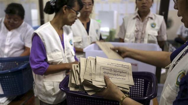 Fin du vote au Myanmar - ảnh 1